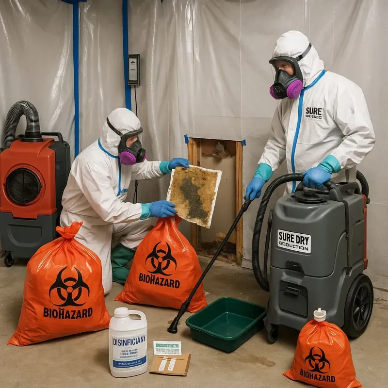 Contaminated Water Handling Protocols process in Cottage City, MD